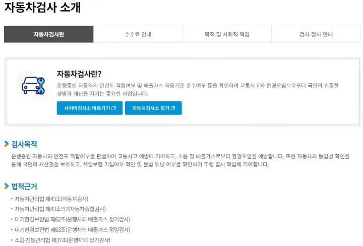 자동차 검사란